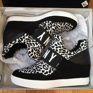 DKNY Black and White Women's Sneakers
